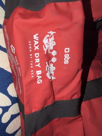 SBS  Strandtasche, Fassungsvermögen 15 Liter rot