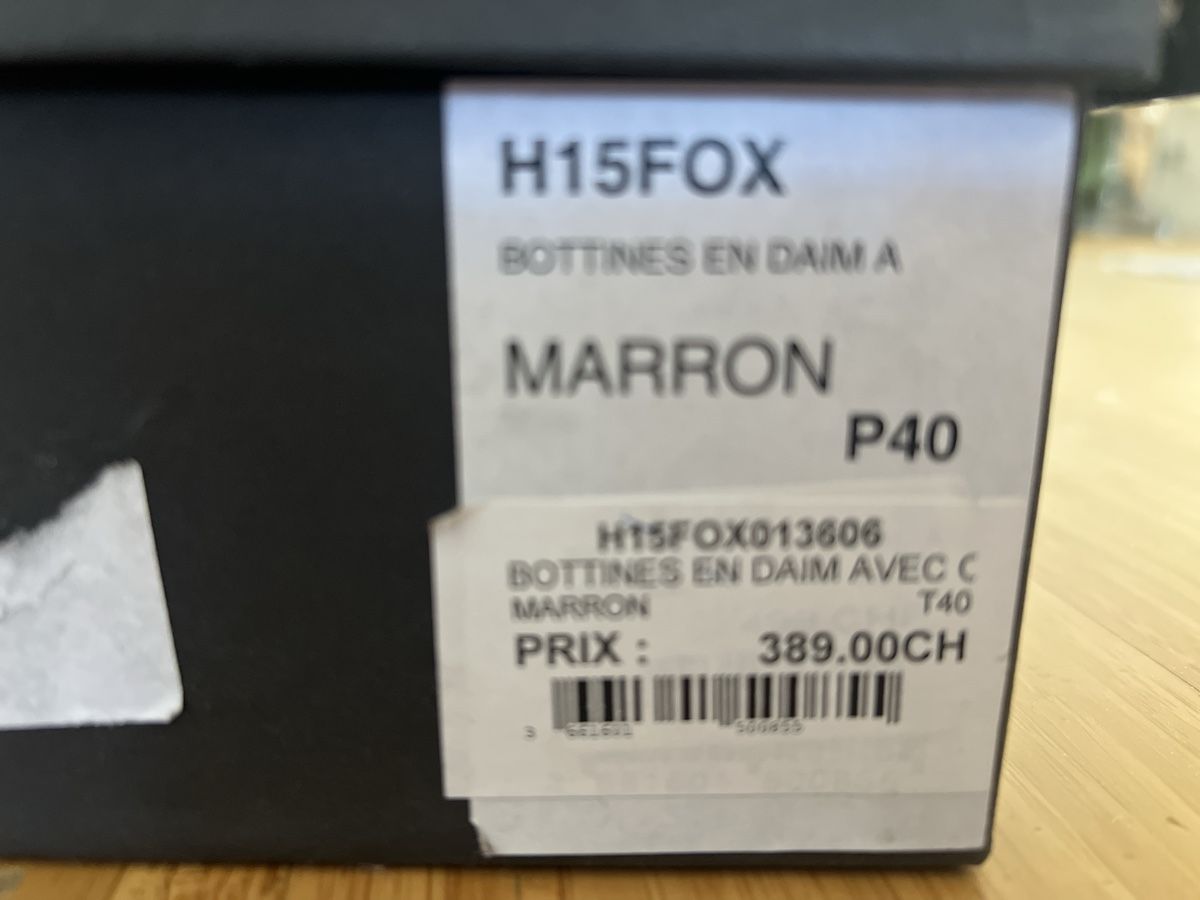 Maje Damenschuhe: Maje bottines en daim marron avec franges 40 – Gebraucht aus Nyon von ikel78 5