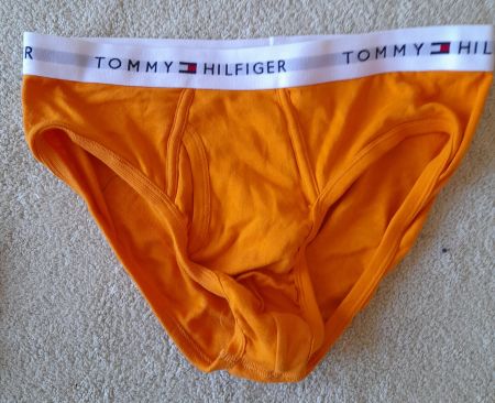 Tommy Hilfiger Herren Unterhose Gr.L 100% Cotton Neue orange