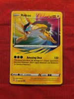 Raikou Holo Pokemon Karte