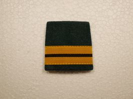 OFFIZIERSPATTE SCHWEIZER ARMEE OBERSTLEUTNANT