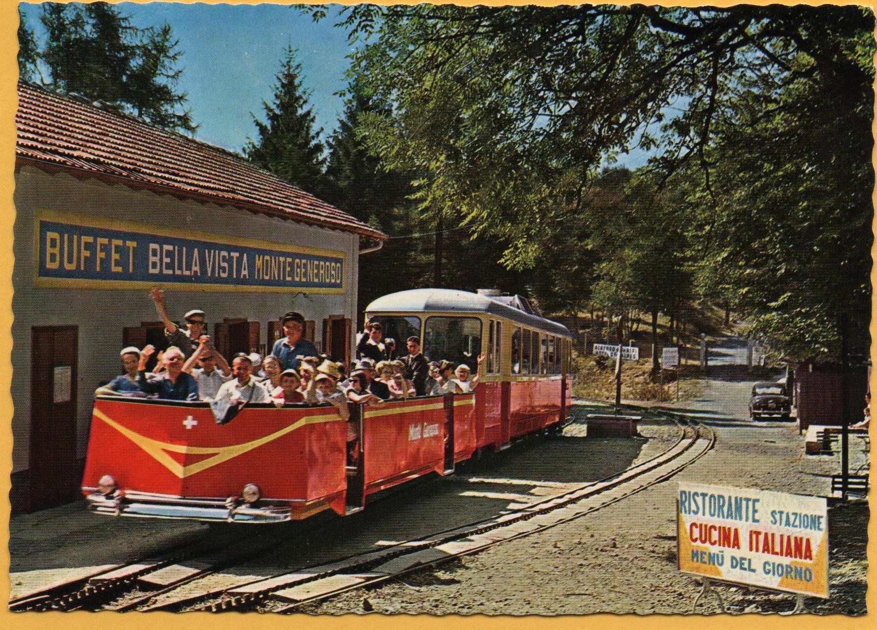 Cartes postales: BELLAVISTA-MONTE GENEROSO Bahn – Neuf (Voir description) à Jona par philajona