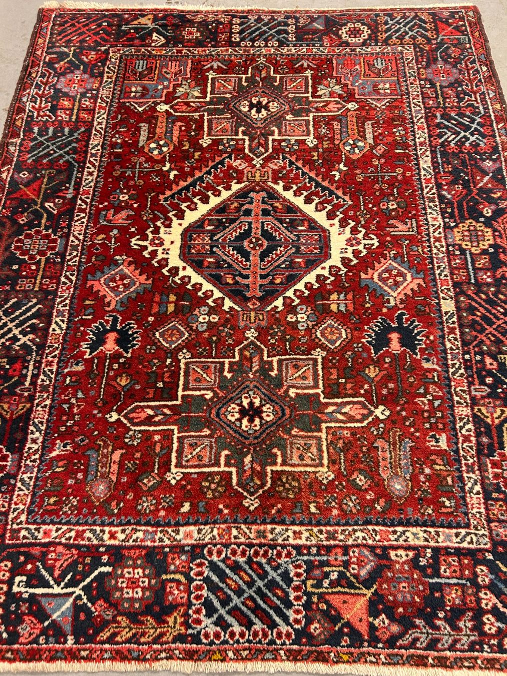 Teppiche: Edler Karadja Dozer Antik, 192 × 149 cm – Gebraucht aus Steinhausen von Super05 1