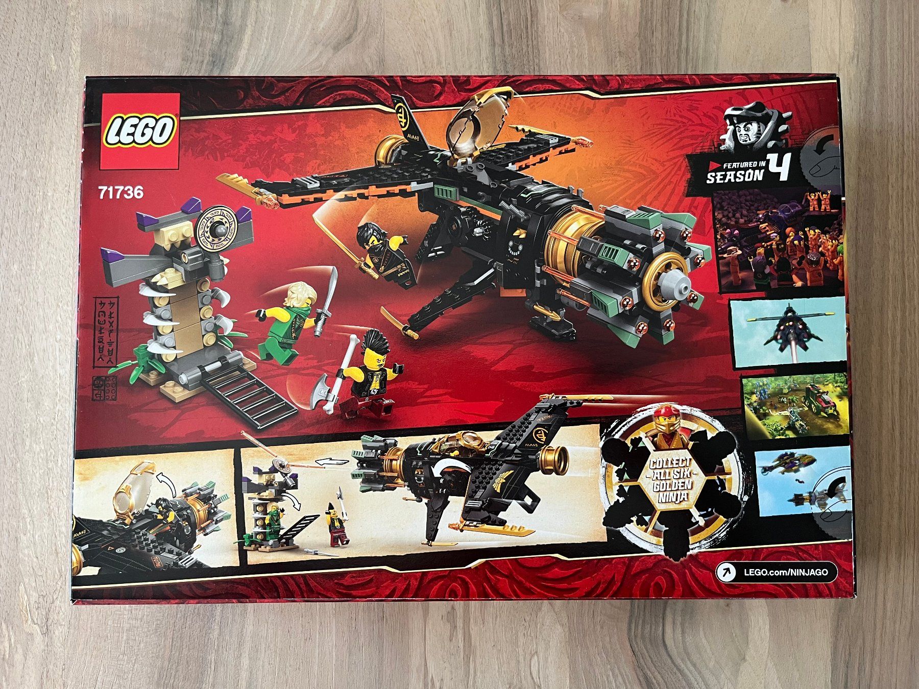 Lego Kit di costruzioni: LEGO Ninjago Legacy 71736 Boulder Blaster – Nuovo e nell'imballaggio originale da Rüfenach AG venduto da luciferus 1
