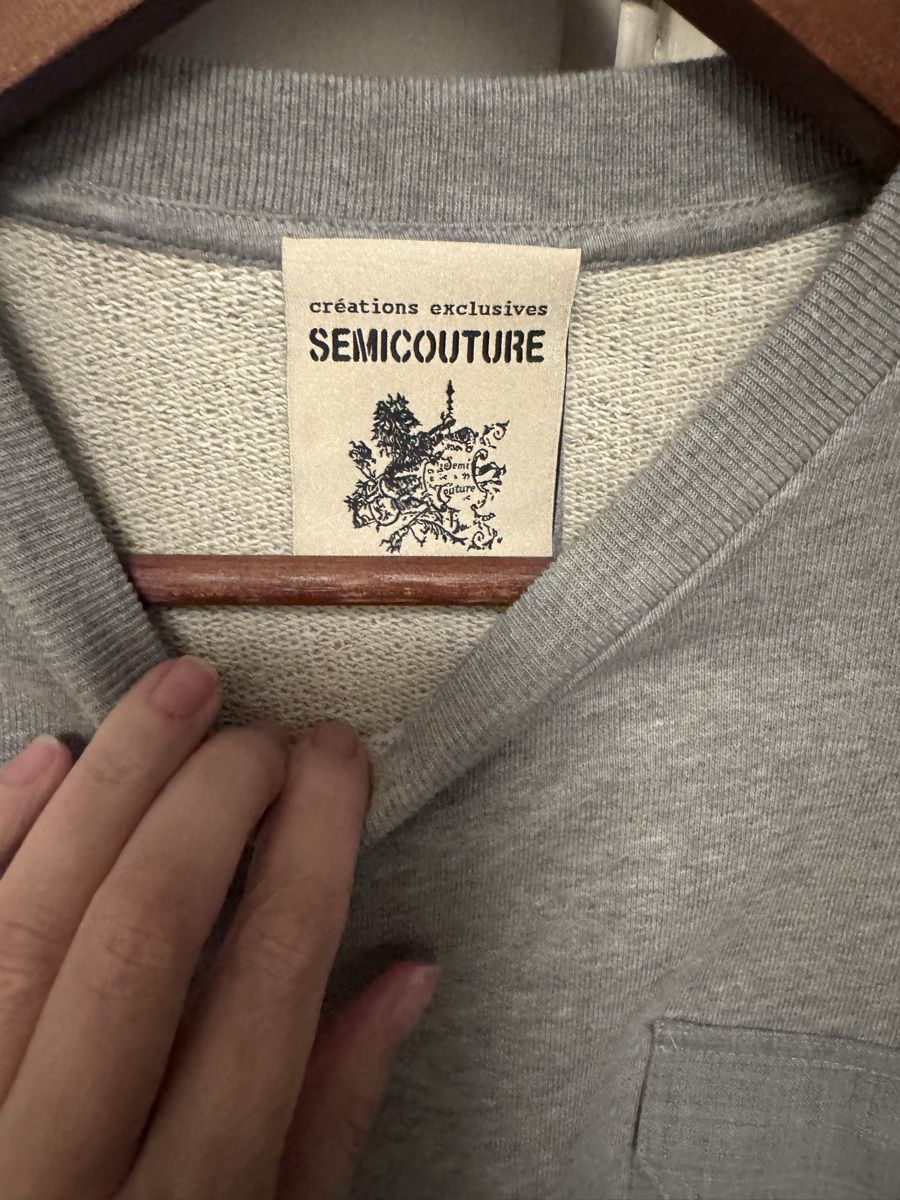 Maglioni & Felpe: Grauer Semcouture Pullover – Nuovo e nell'imballaggio originale da zürich venduto da dalia06 4