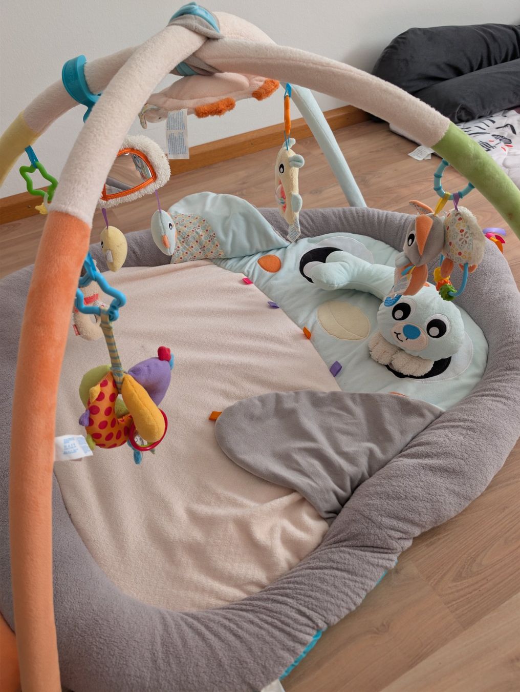 Tapis de jeu: Playgro Spieldecke Eule mit Spielbogen & Spielzeug – D'occasion à Basel par alv_r5s2 2