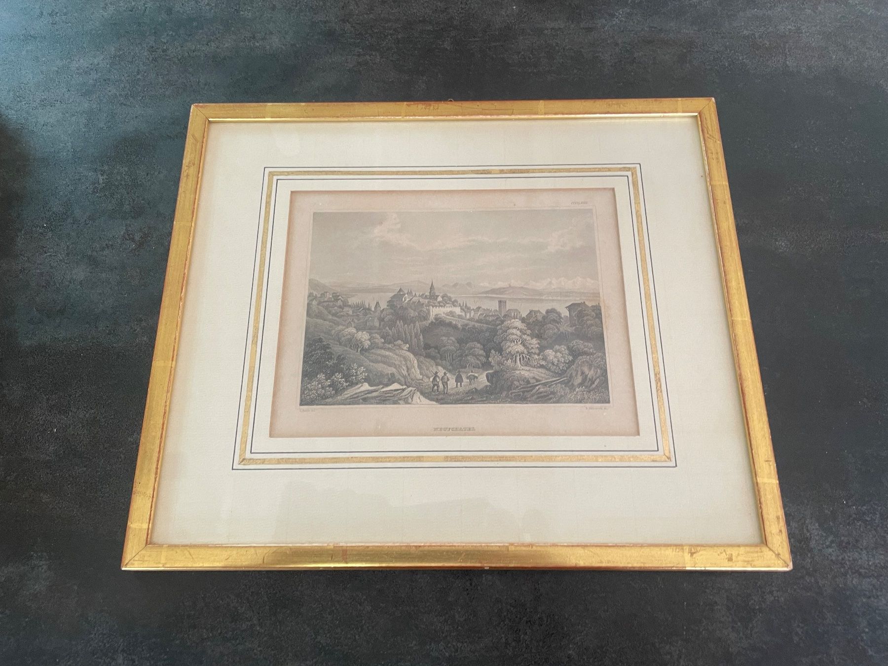 Incisioni: Gravure Ancienne Neufchatel Début 1800 Reiss – Usato da Vallamand venduto da Bricbracbroc82