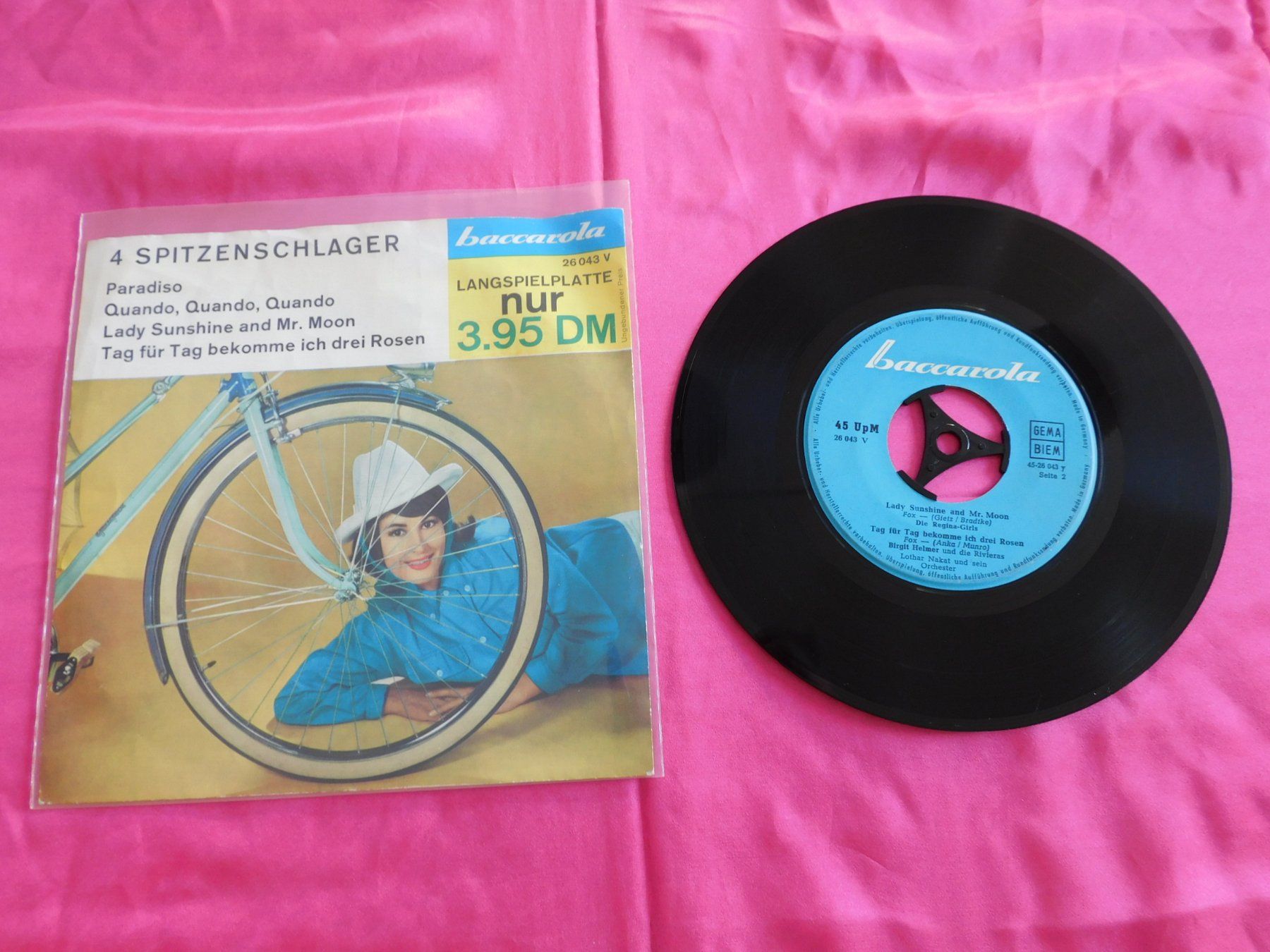 Schallplatten: 4 Spitzenschlager – Gebraucht aus Emmenbrücke von lamorak