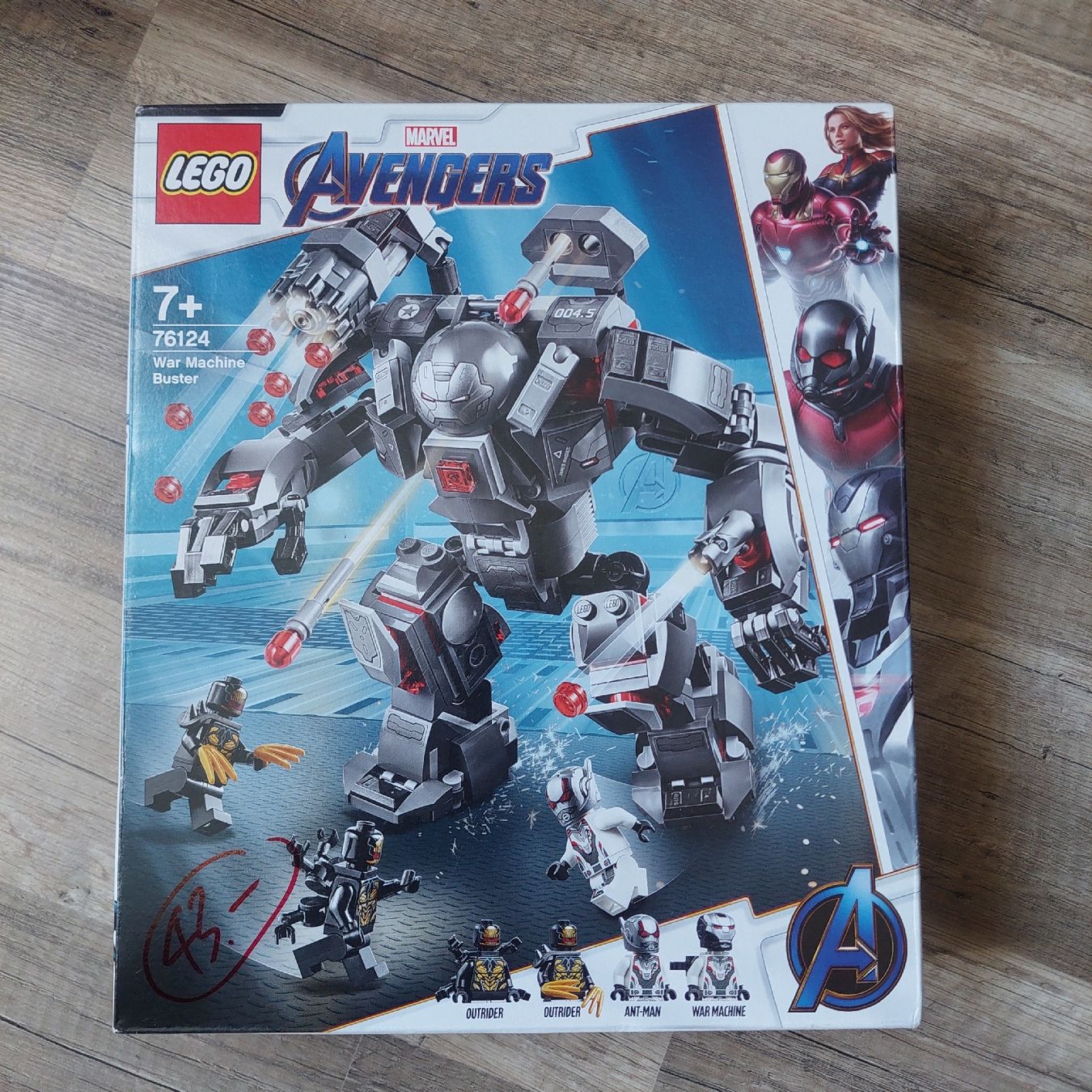 Lego Kit di costruzioni: LEGO 76124 War Machine Buster Avengers NEU – Nuovo e nell'imballaggio originale da Neuhaus SG venduto da Manni017