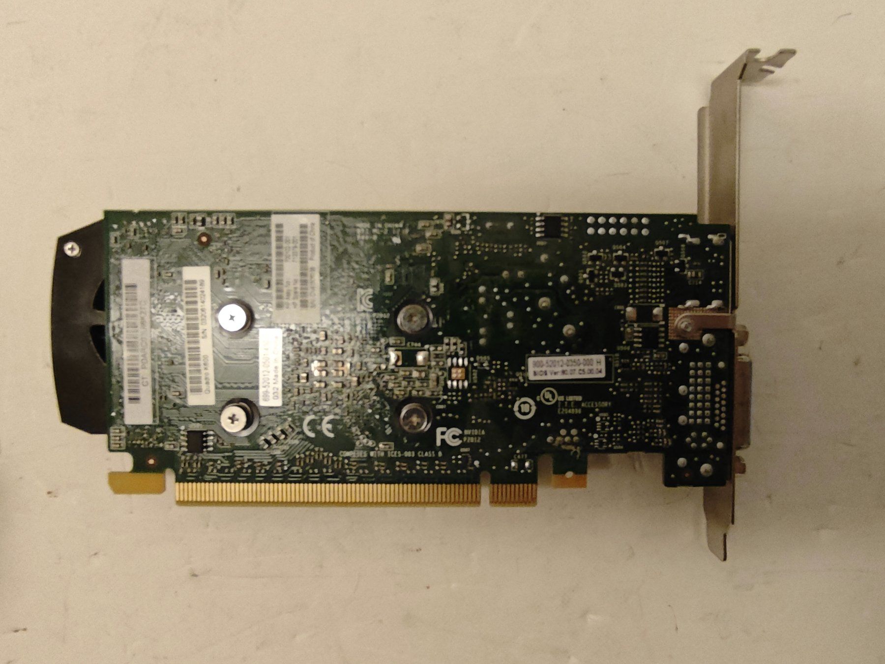 Nvidia Schede grafiche: Nvidia Quadro 600 – Usato da Dübendorf venduto da tho_v2cs 1