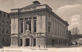 Alte Ansichtskarte Victoria Hall, Genf, gel. 1911