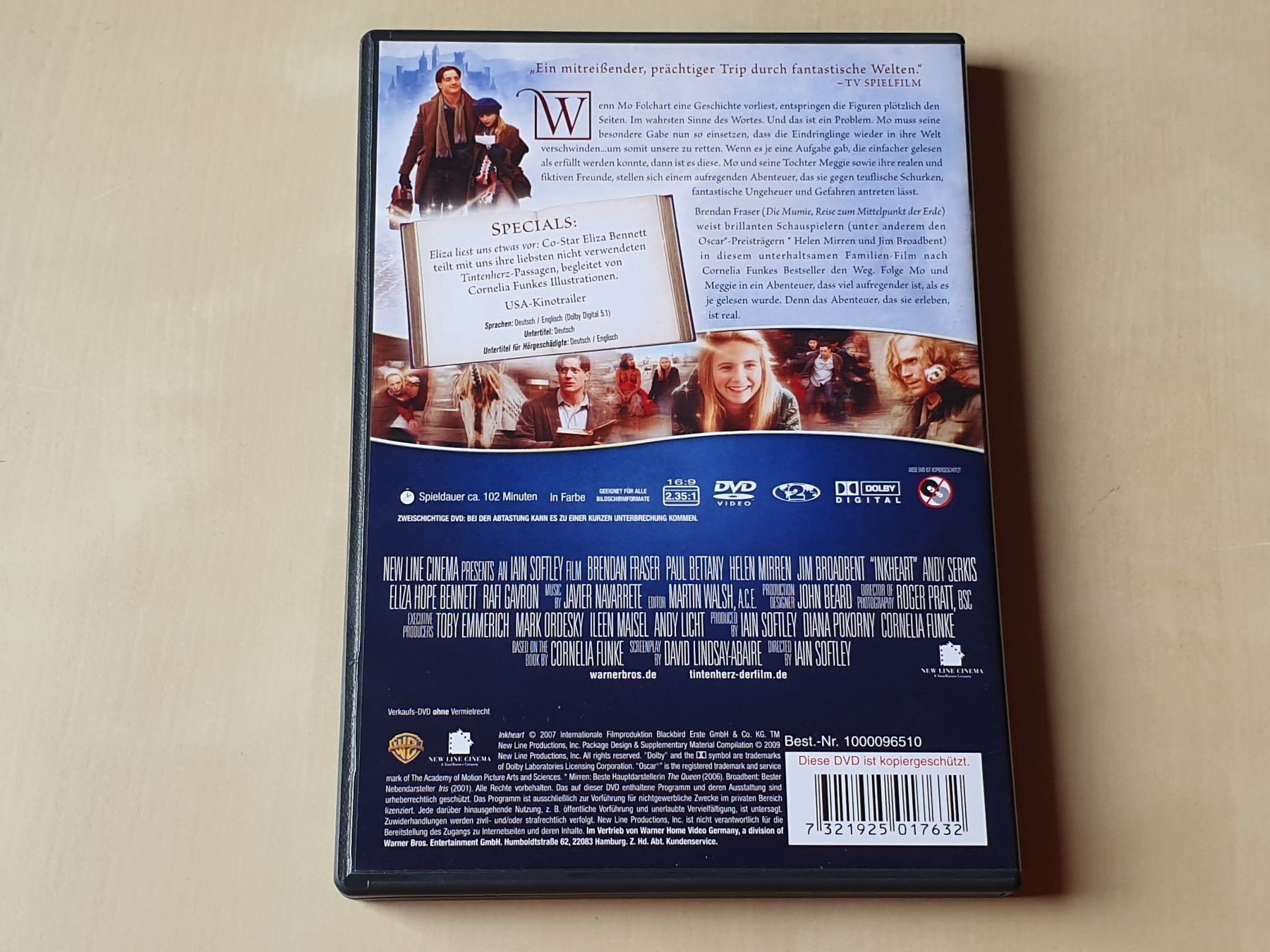 Tutti i DVDs: Tintenherz – Usato da Stansstad venduto da collectorsshop 1