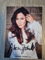 Autogrammkarte Simone Thomalla Originalunterschrift
