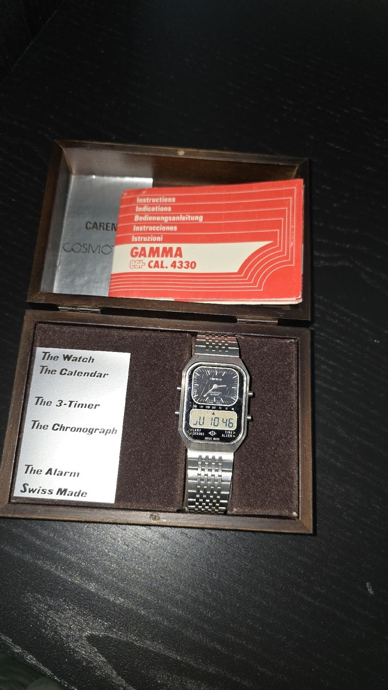 Orologi: CAVENA GAMMA Digitaluhr ungetestet – Difettoso da Gampel venduto da Seilerwatches 1