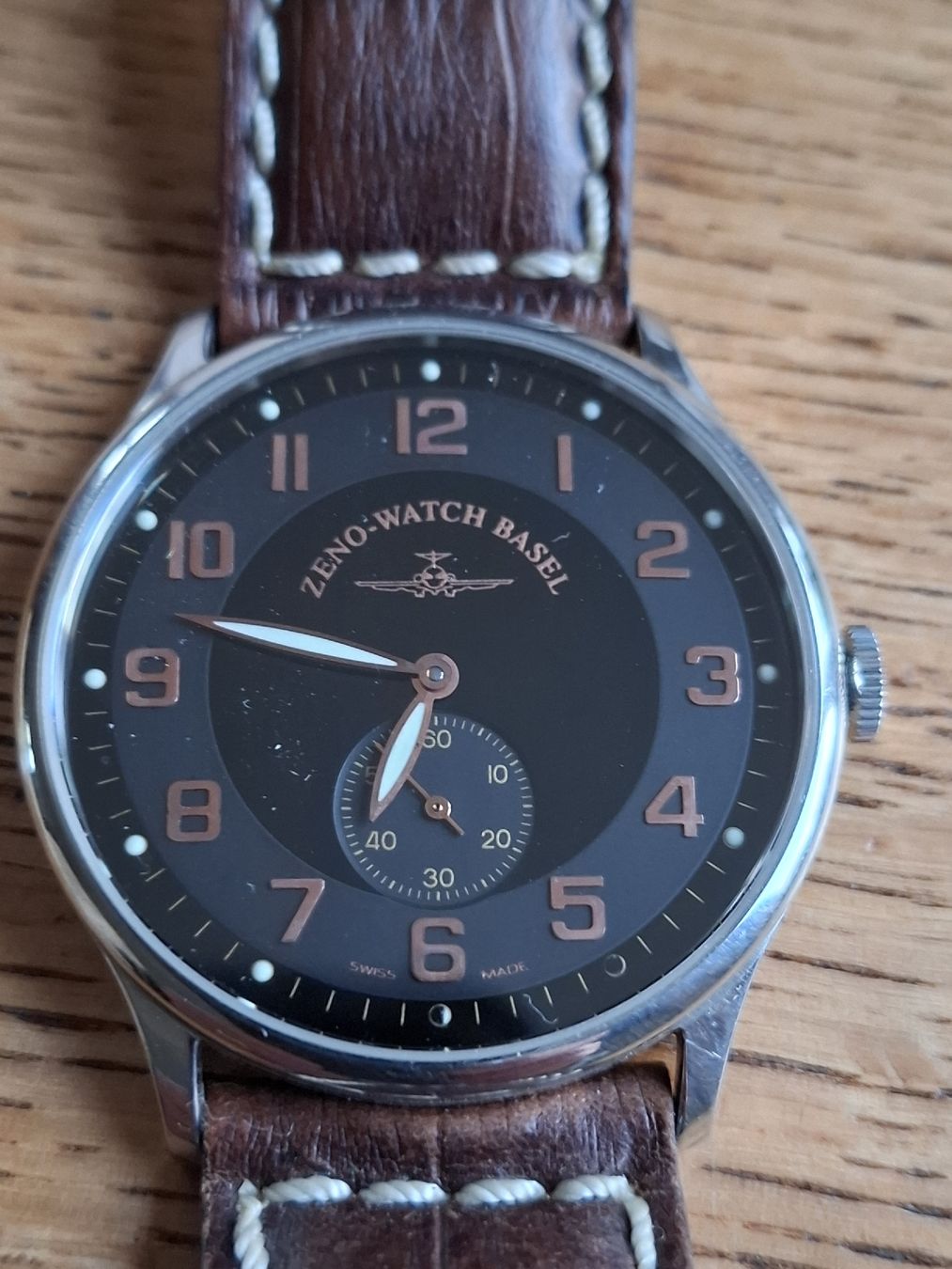Zeno Orologi: Zeno watch Flatline – Usato da Reinach BL venduto da chlaus04