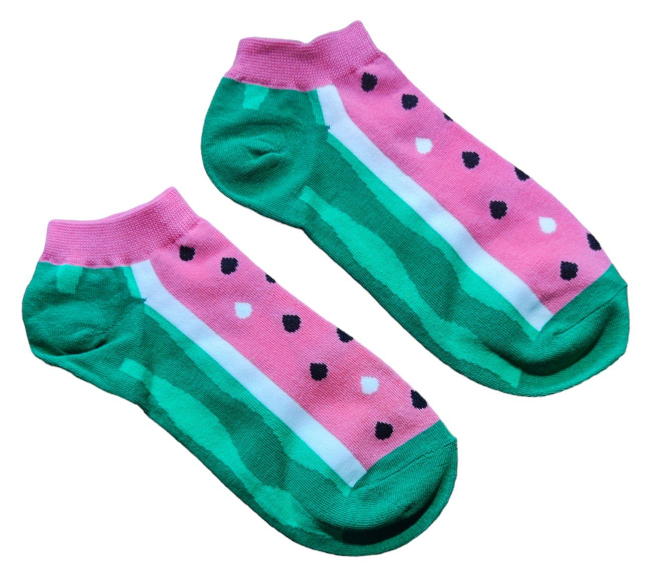 Chaussettes: Sneaker-Socken Melonen / Melons / Watermelons – Neuf avec emballage d'origine à Zürich par amysmith