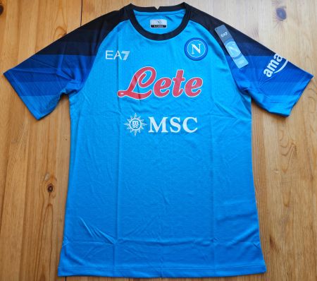 SSC Napoli Trikot EA7 NEU Grösse XL Neapel Lete Italien