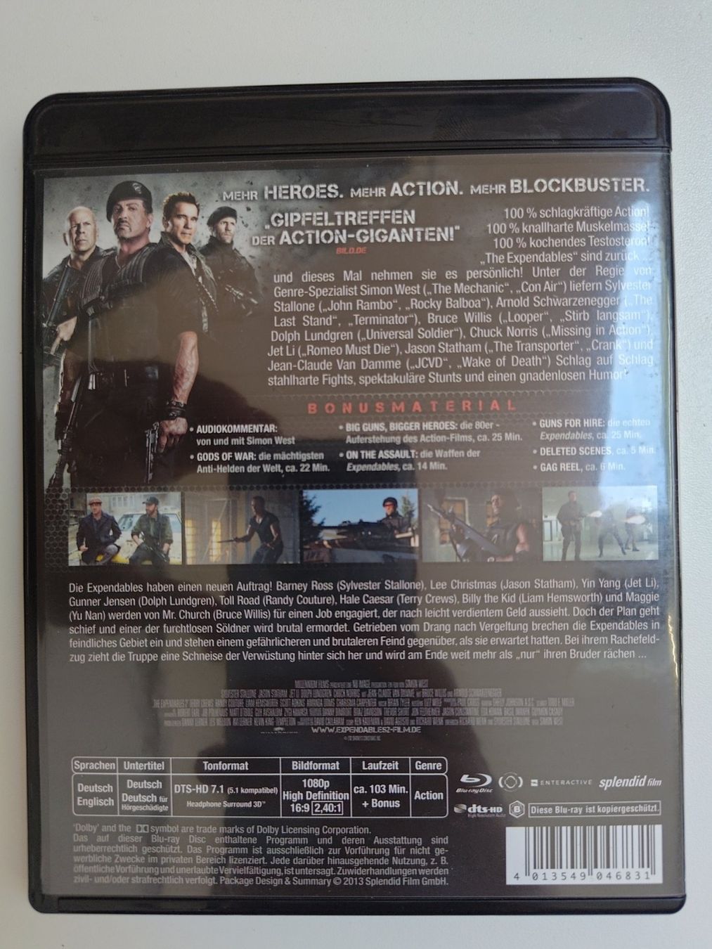 Tutti i DVDs: The Expendables 2 – Usato da Liestal venduto da Kratzilla 2