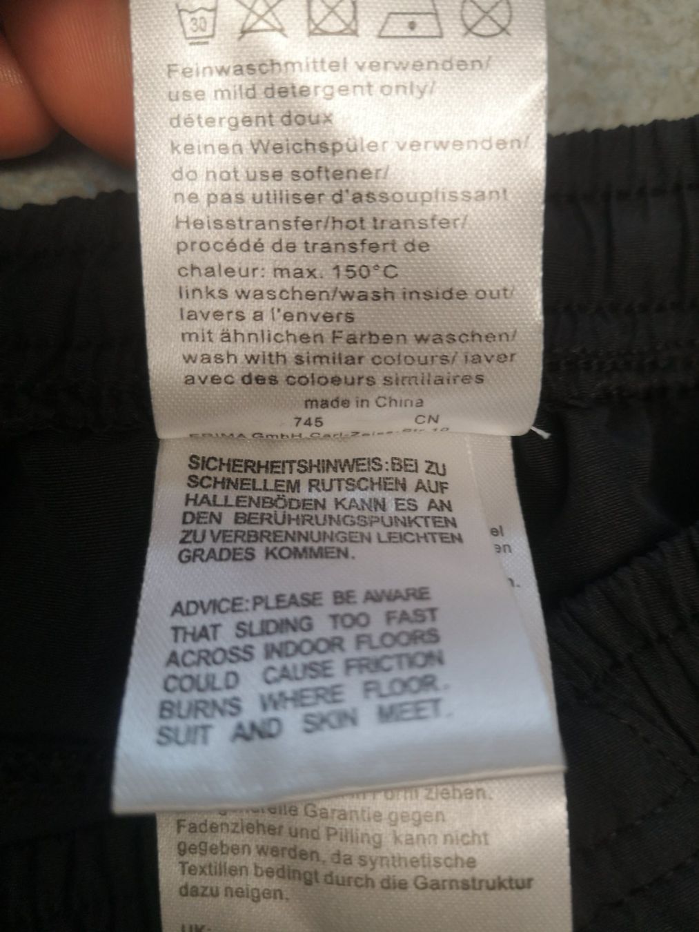 Erima Pantaloni: Shorts Erima – Nuovo e nell'imballaggio originale da Lostorf venduto da rubileo 2