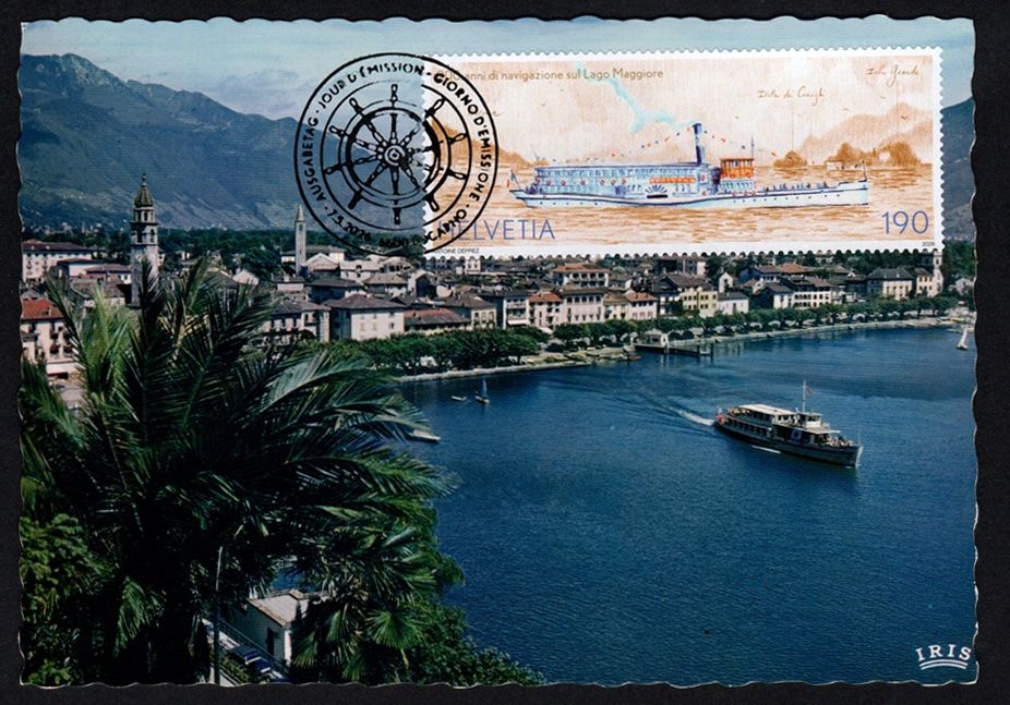 Tutti i francobolli: Maximumkarte Schifffahrt Lago Maggiore - Ascona – Nuovo (secondo la descrizione) da Dottikon venduto da haeusibuh5