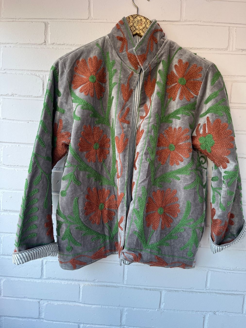 Giacche: Embroidery velvet jacket – Usato da Chiasso venduto da Pat_chuli