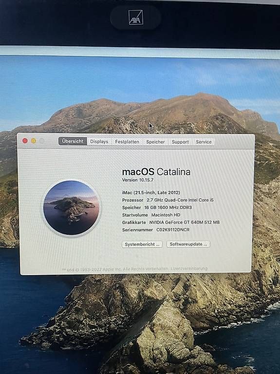 PCs: Appel iMac 21,5 Zoll – D'occasion à Wengi b. Frutigen par Tomaeg0 4