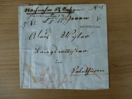 Schoenenwerd, Briefstück nach Solothurn Beleg Nr. 68
