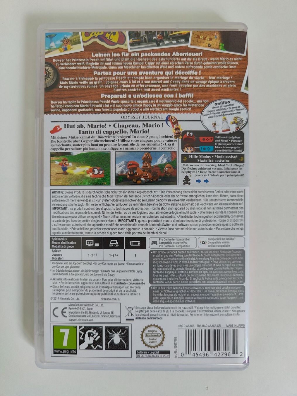Jeux: Super Mario Odyssey Nintendo Switch – D'occasion à Dintikon par Nightcom 1