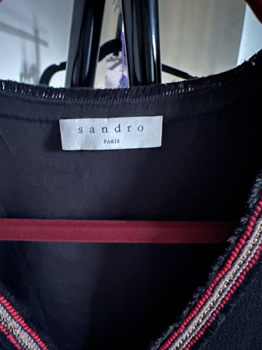 Sandro Vestiti: Sandro Dress Black Short Sleeve – Nuovo (secondo la descrizione) da Lachen SZ venduto da bir_j7l6 2