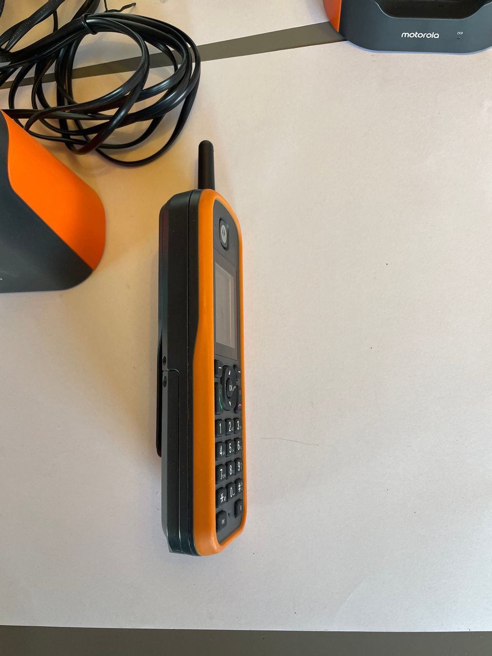 Motorola Telefoni: Festnetztelefon Motorola O211, Outdoor, Pro Version – Usato da Biberstein venduto da Klingklang 4