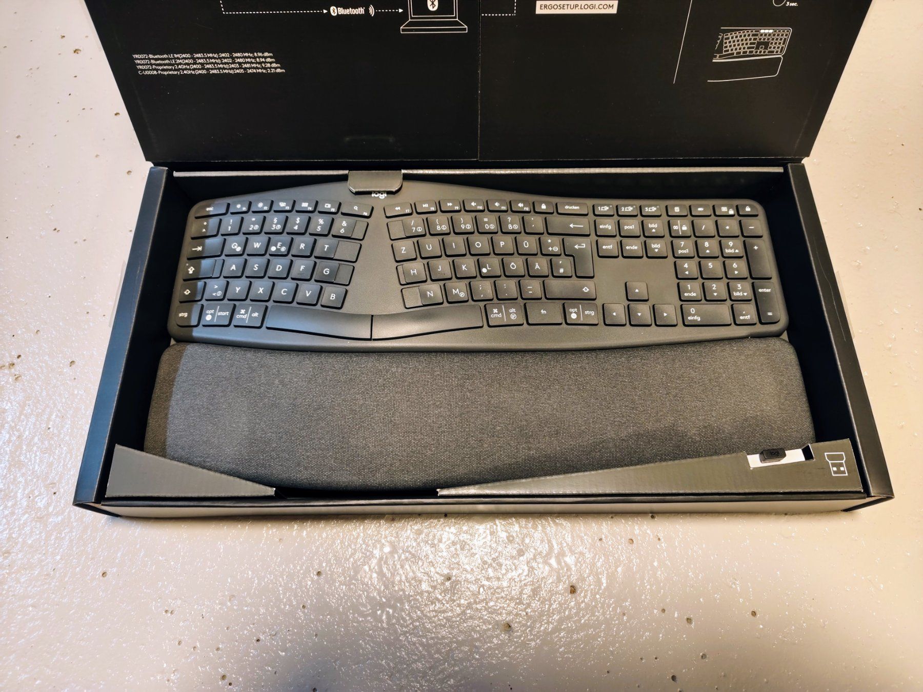 Logitech Tastaturen: Logitech Ergo K860 DE-Layout neu – Neu und originalverpackt aus Fehren von Incompl_te 1