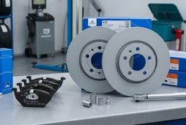 Disques/plaquettes de frein ATE VW Polo IV, Skoda Fabia A1