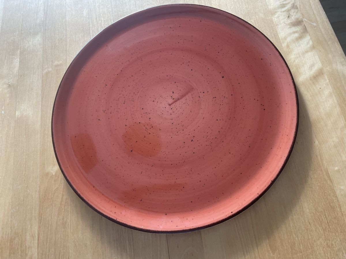 Teller: Pizzateller 35 cm terracotta - Hotel Inn Chic Rot – Neu (gemäss Beschreibung) aus Langenthal von Bern_13