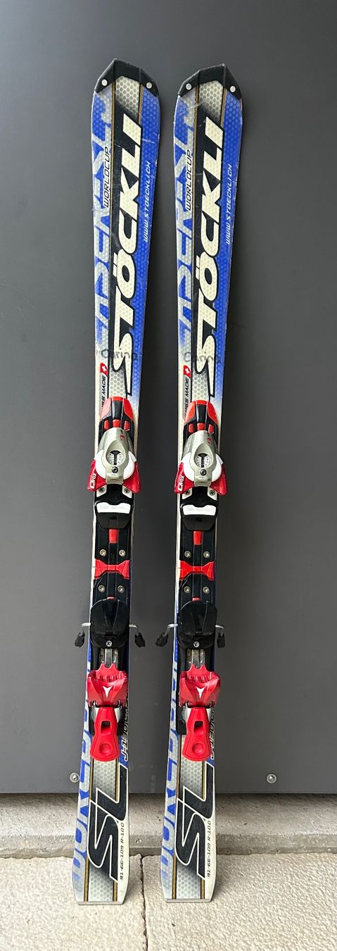 Stöckli Skis: Stöckli Worldcup SL Rennski 130 cm – Gebraucht aus Morschach von mai_jln5