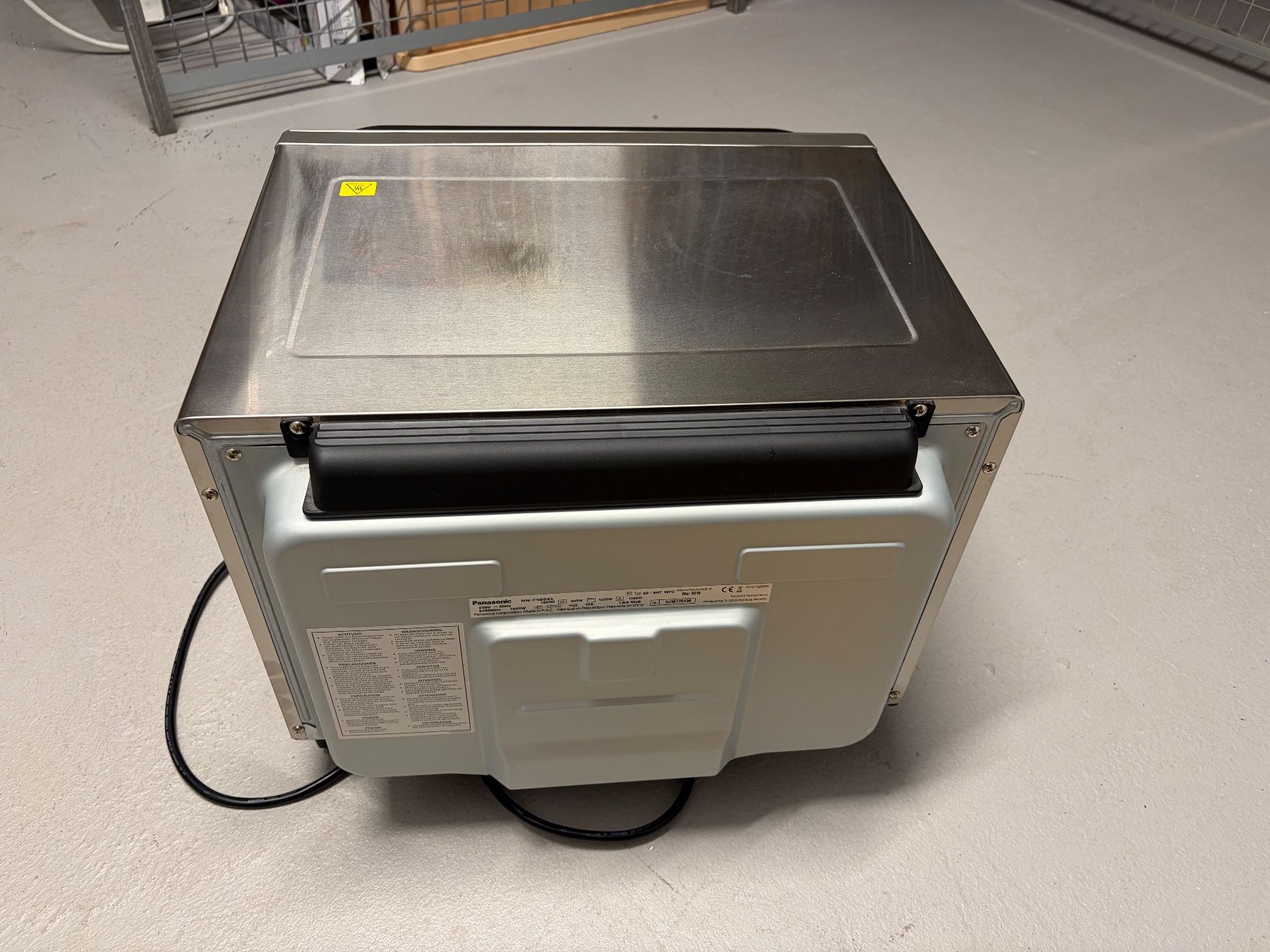 Elettrodomestici da cucina: Panasonic Kombi Mikrowelle nn-cs894s – Usato da Wetzikon ZH venduto da uelivernetzt 5