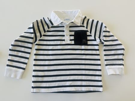 Mayoral Langarmshirt gestreift Grösse 116 