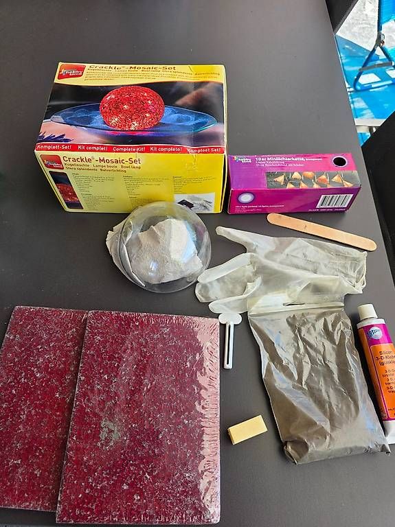 Kit bricolage: Crackle-Mosaik-Set – Nuovo (secondo la descrizione) da Bünzen venduto da Floh99