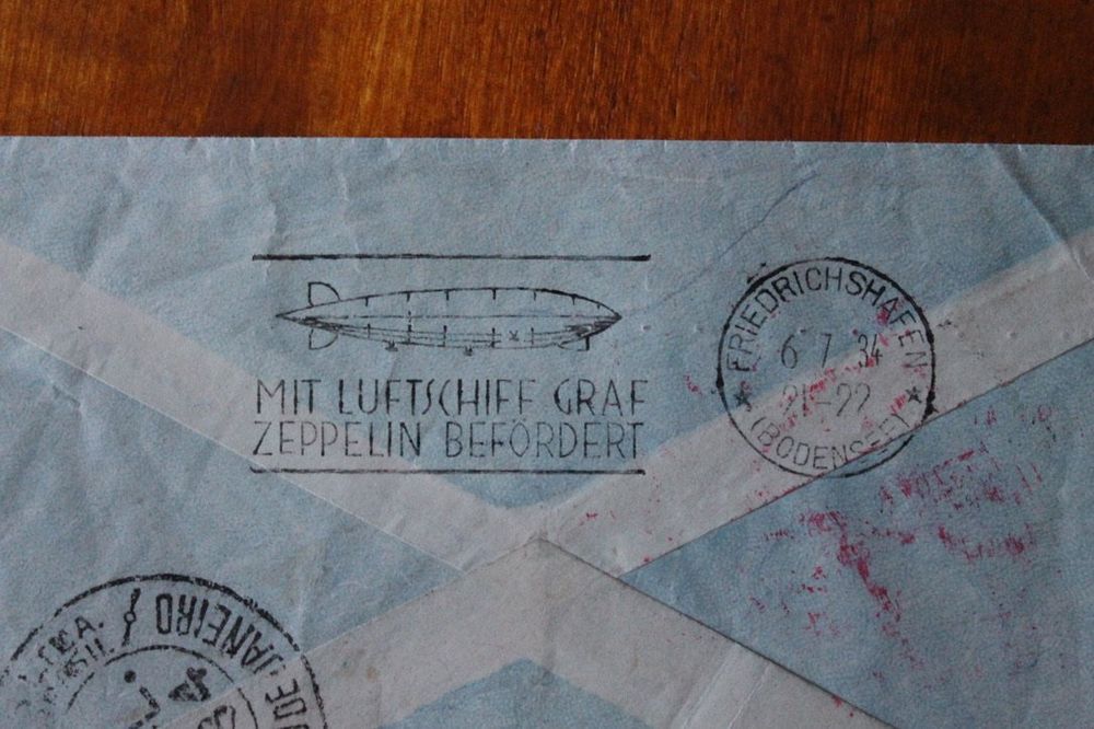 1934 CondorZeppelin, Rio de Janeiro Konstanz Kaufen auf Ricardo