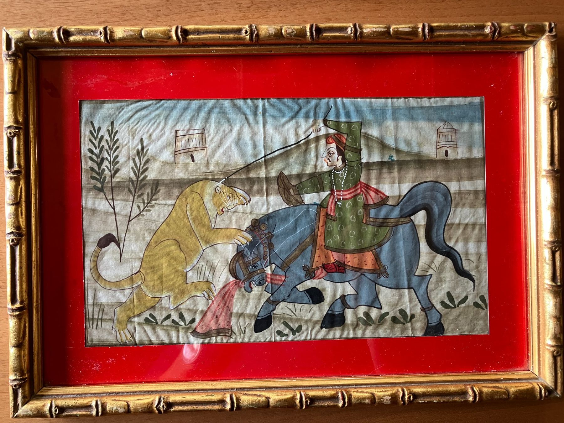 Dipinti: indischer Löwenkampf – Usato da Männedorf venduto da Amleto3