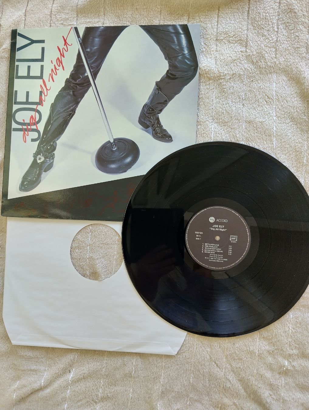 Dischi in vinile: Joe Ely - All Night Long - Vinyle Original – Usato da Reconvilier venduto da mpa_7b2k