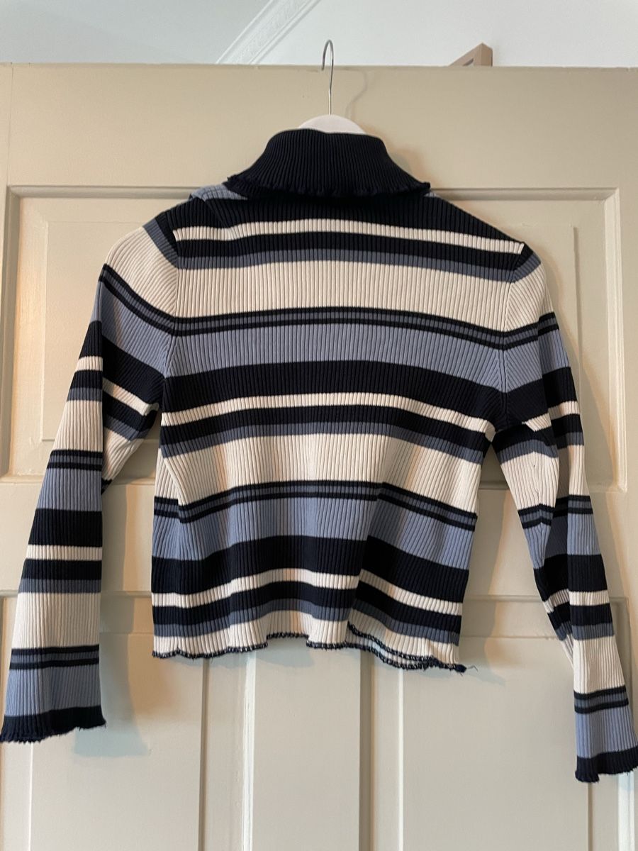 Pullover & Sweatshirts: Gestreifter Vintage Rollkragenpullover – Gebraucht aus St. Gallen von ann_llt9 2