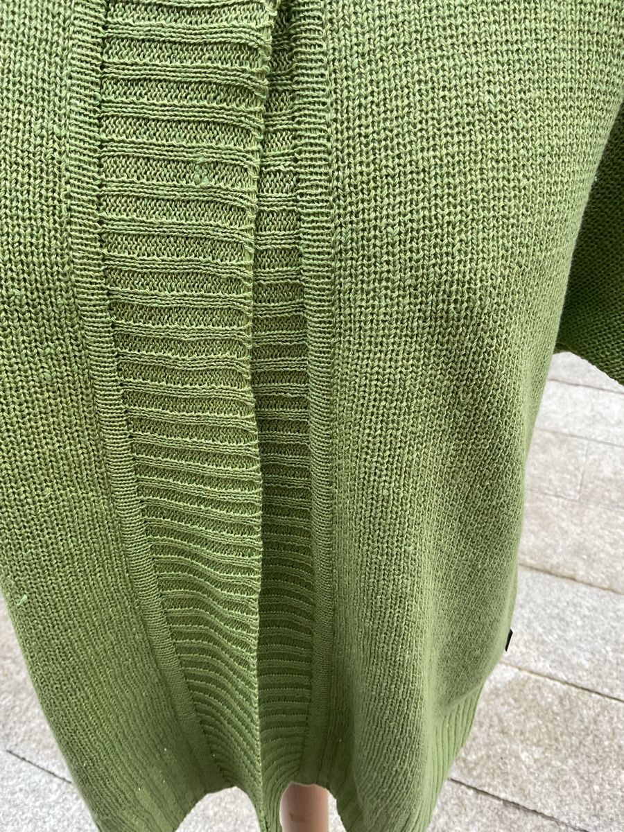 Maglioni & Felpe: Kurz Arm Linen/Cotton Strick Pullover L Lindengrün – Nuovo (secondo la descrizione) da Wil ZH venduto da RiccardaWegmann 2