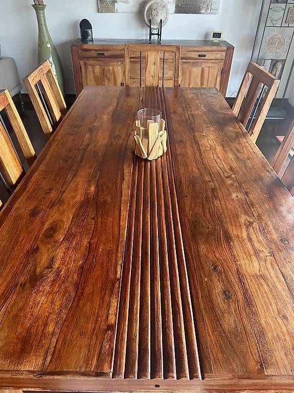 Tischset: Table à manger Maisons du Monde et 6 chaises  – Gebraucht aus Bulle von Melisa7 1