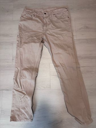 Levi's 505 Jeans beige W36 L30 guter Zustand