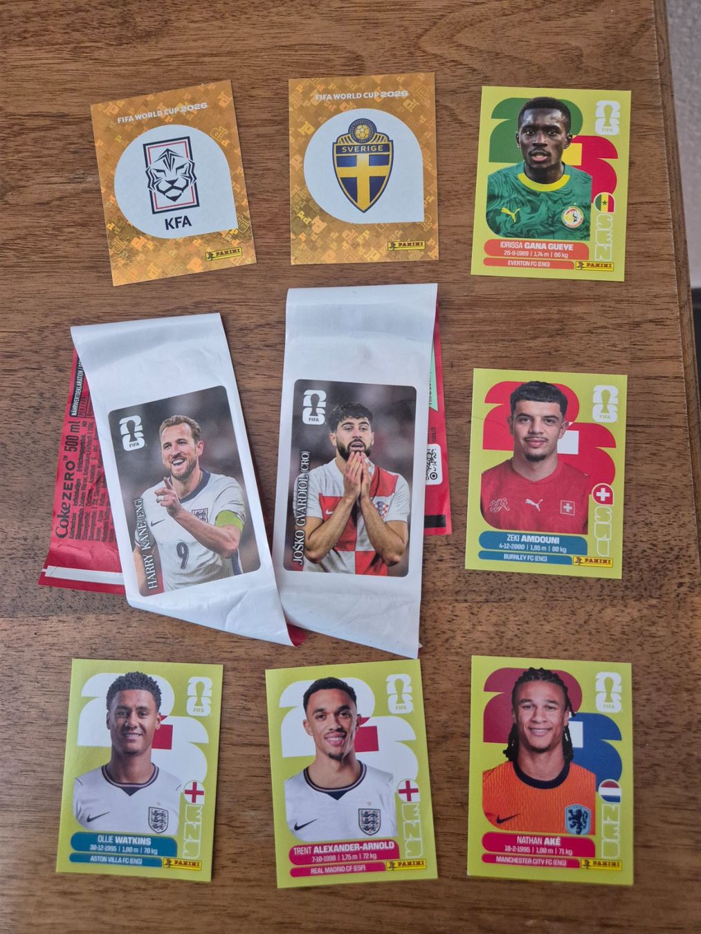 Panini Carte collezionabili: Panini WM sticker 2026 inkl 2 cola Sticker – Usato da Luzern venduto da Balzli22