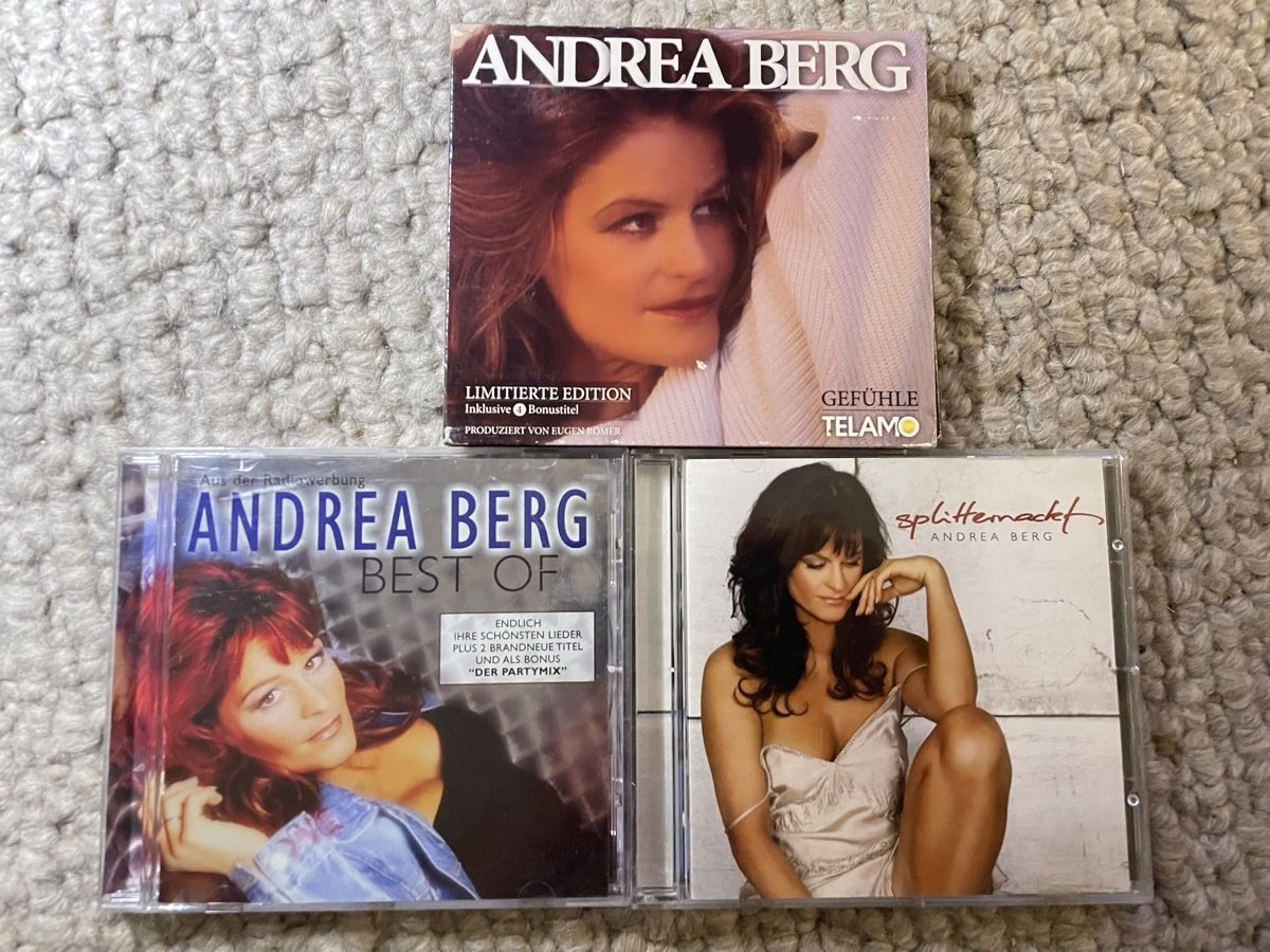 CDs: 3x Andrea Berg  – Gebraucht aus Reinach AG von trigger7811