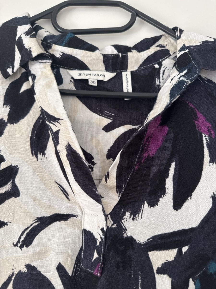 Tom Tailor Vestiti: Tom Tailor: Schönes Leinenkleid 38-40 – Nuovo (secondo la descrizione) da Füllinsdorf venduto da Nanna22 1