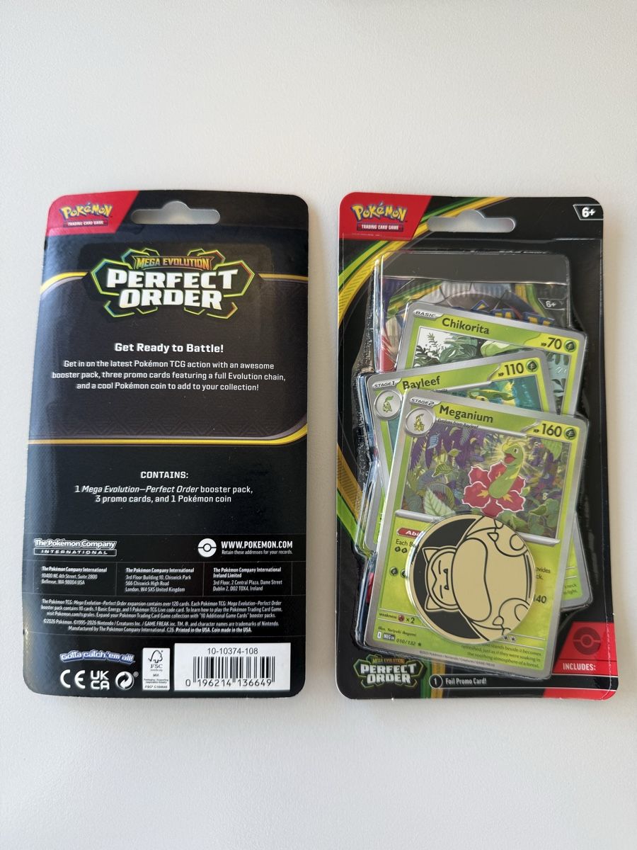 Pokémon Carte collezionabili: 2x Pokemon Perfect Order Einzel-Blister – Nuovo e nell'imballaggio originale da Winkel venduto da DarioC95