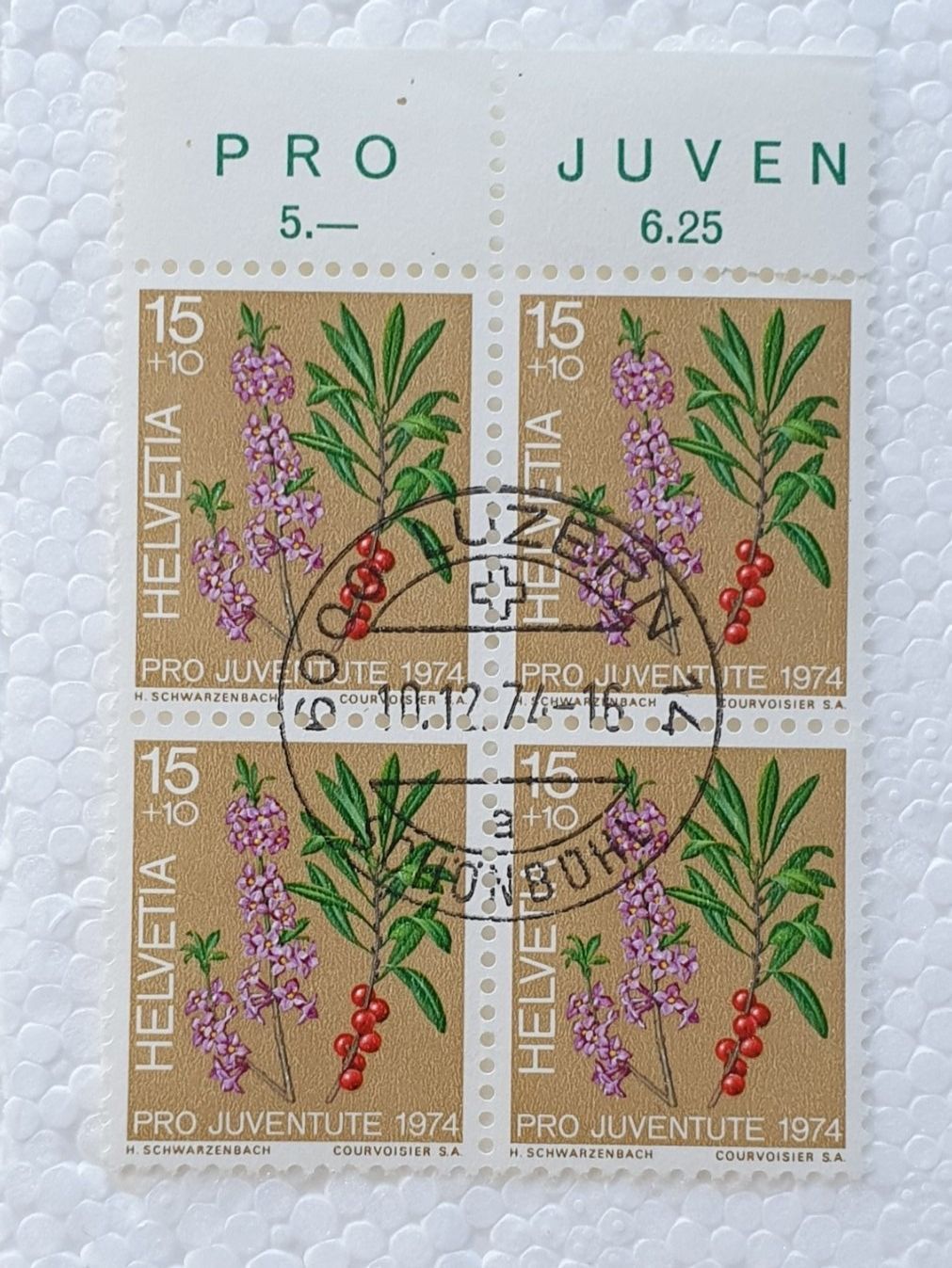 Alle Briefmarken: (941) «Giftpflanzen des Waldes» – Gebraucht aus Schwarzhäusern von Inot3 1
