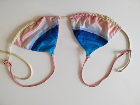 Bikini-Top, Billabong, wie neu, reversible, Gr, M
